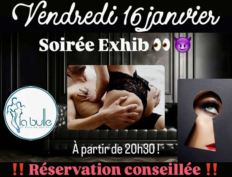 Soirée exhib La Bulle Sauna
