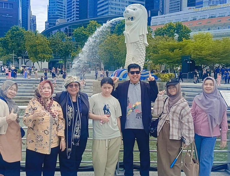Tour Singapore, Tour Asean, Tour Singapura Murah, Merlion Park, Tour Singapura Hemat