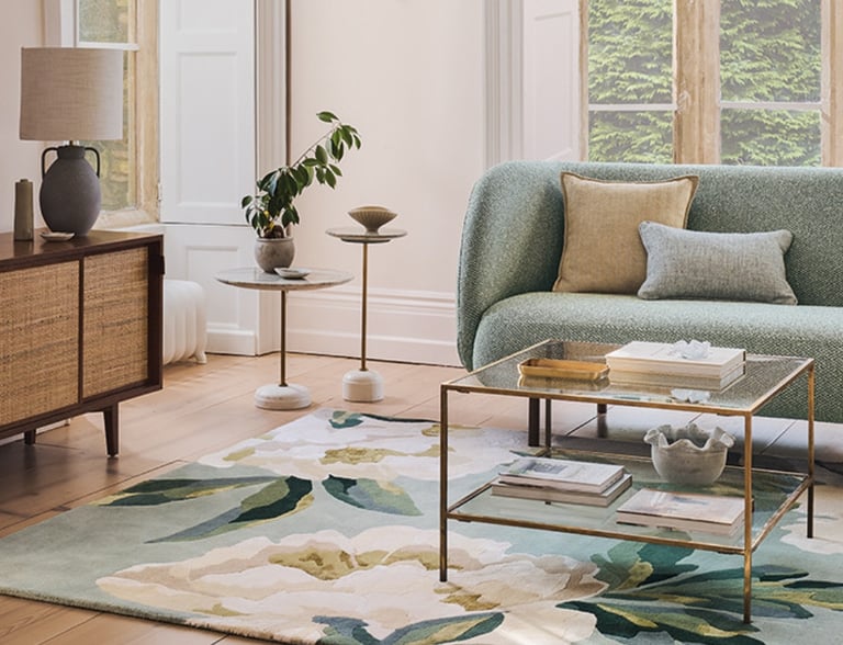 tapis modèle ODELIA LOVAT de la marque ROMO en laine