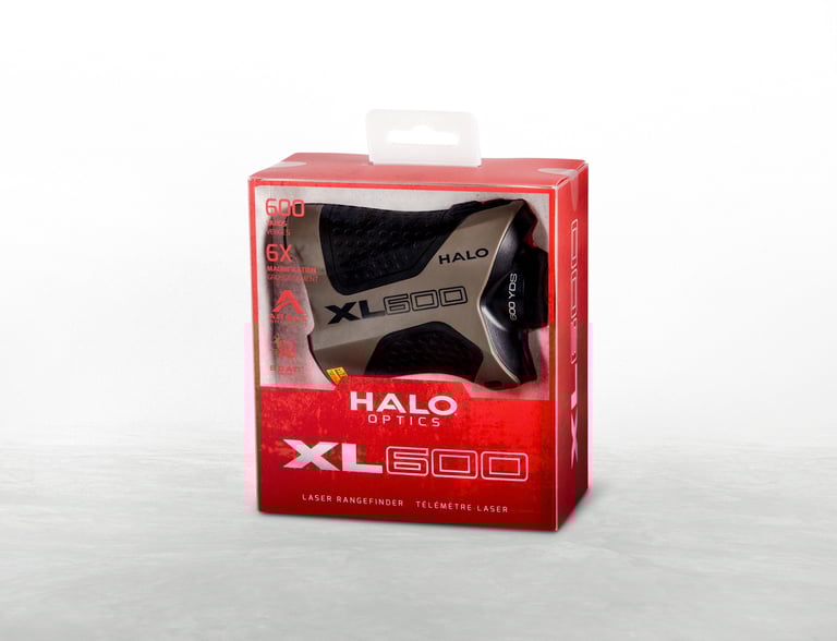 Halo Optics rangefinder packaging