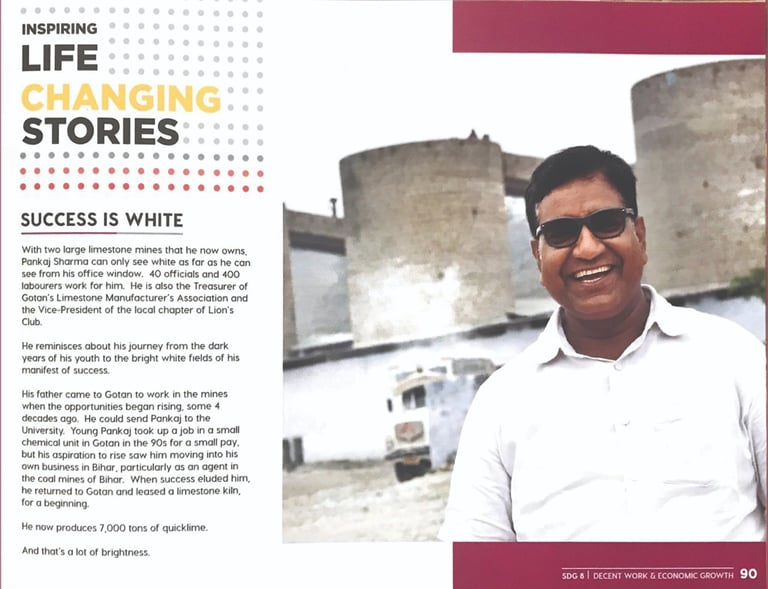 pankaj sharma lime manufacturer