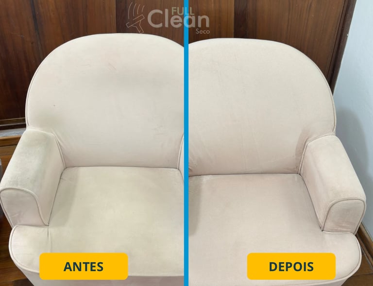 limpeza de sofa