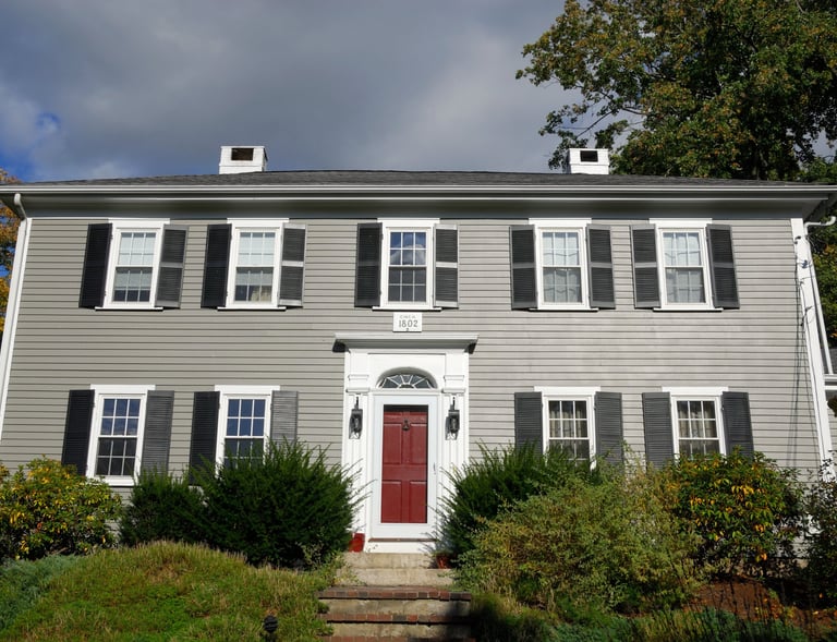 Exterior paint job done on this home