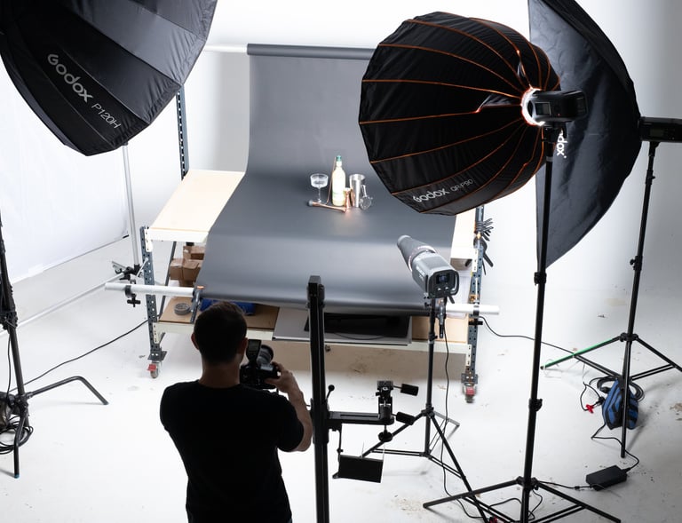 product photography and e-commerce production services