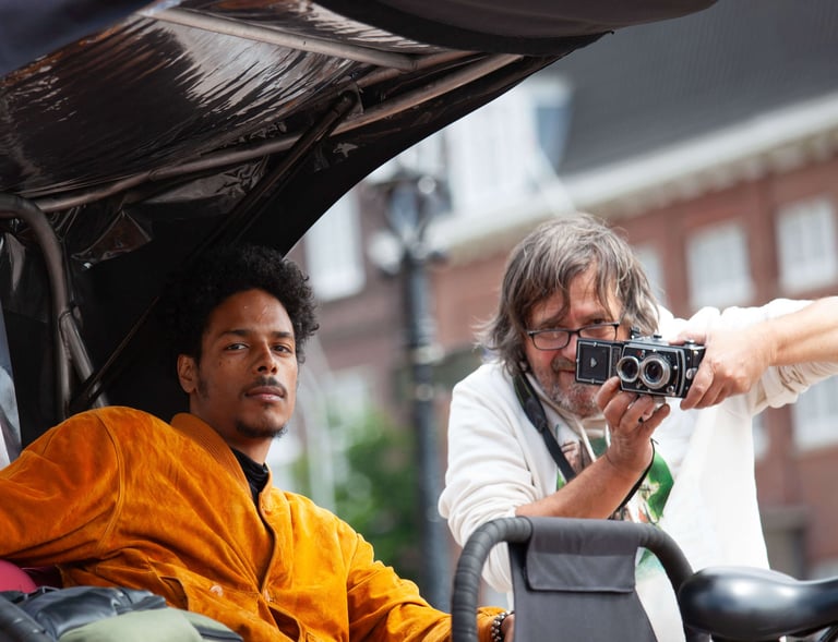 customer from nyc on bike taxi