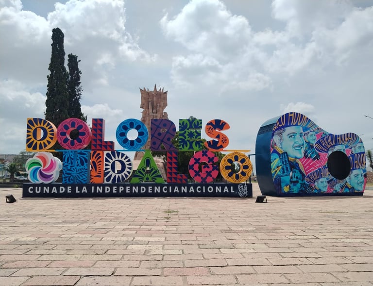 Letras turisticas de Dolores Hidalgo