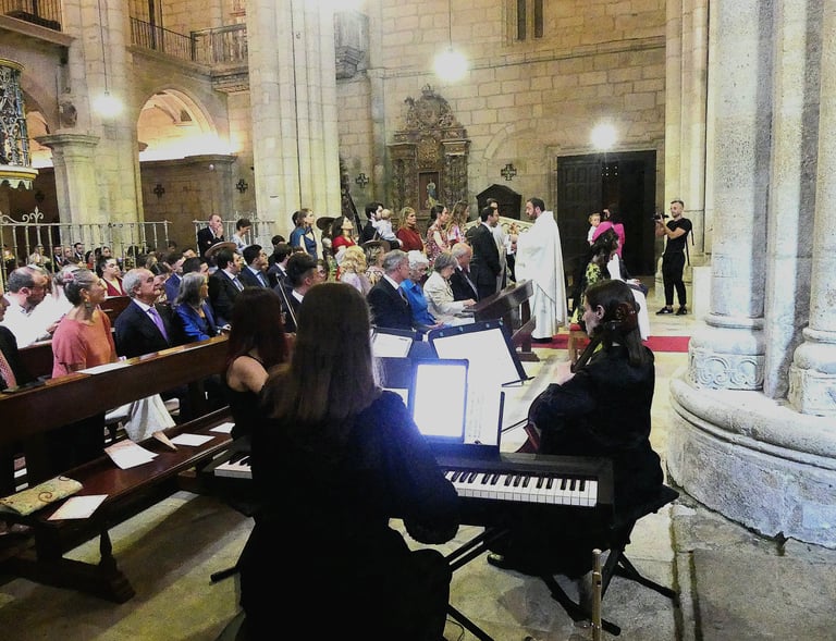 TRIO VIOLÍN, VIOLONCHELO Y PIANO (BODA M&B 27/07/2024)