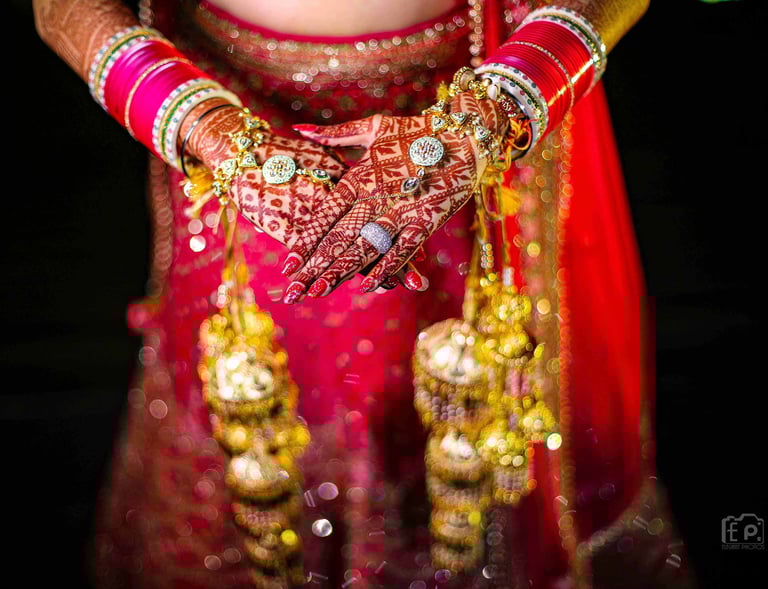 Bridal Mahendi, Jewellery, Ring for Indian Bride Wedding Photographre & Videography Services