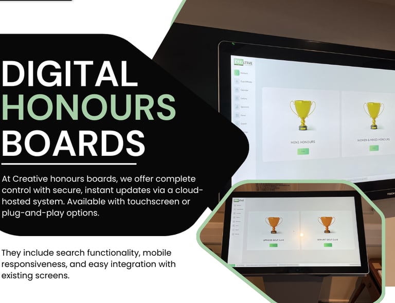 Digital Honours Board System