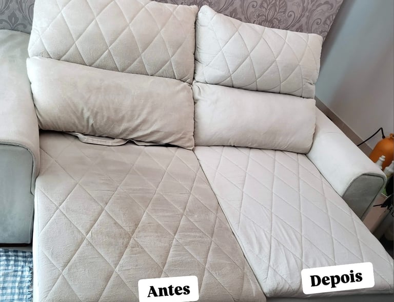 Higienizacao de estofados