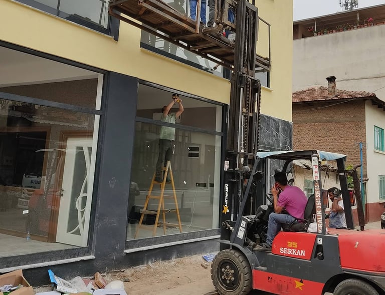 iş yeri cam projesi