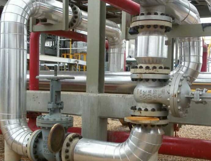 cañeria inoxidable red de incendio