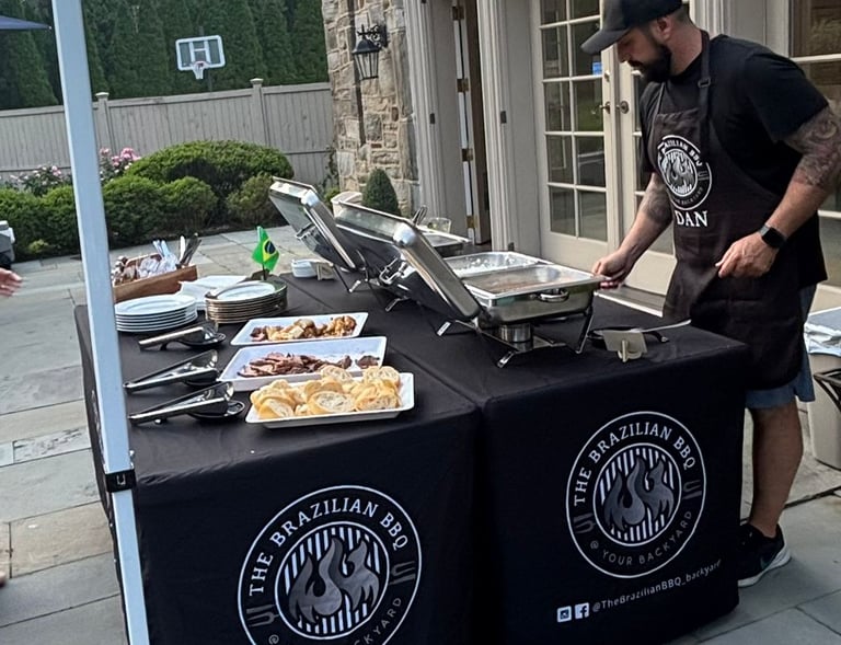 The Brazilian BBQ BACKYARD Picanha Steak Churrasco Catering Philadelphia Pennsylvania PA NJ