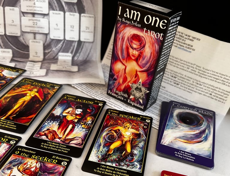 Tarot Reader Los Angeles in person & online tarot readings by Maya Britan psychic artist