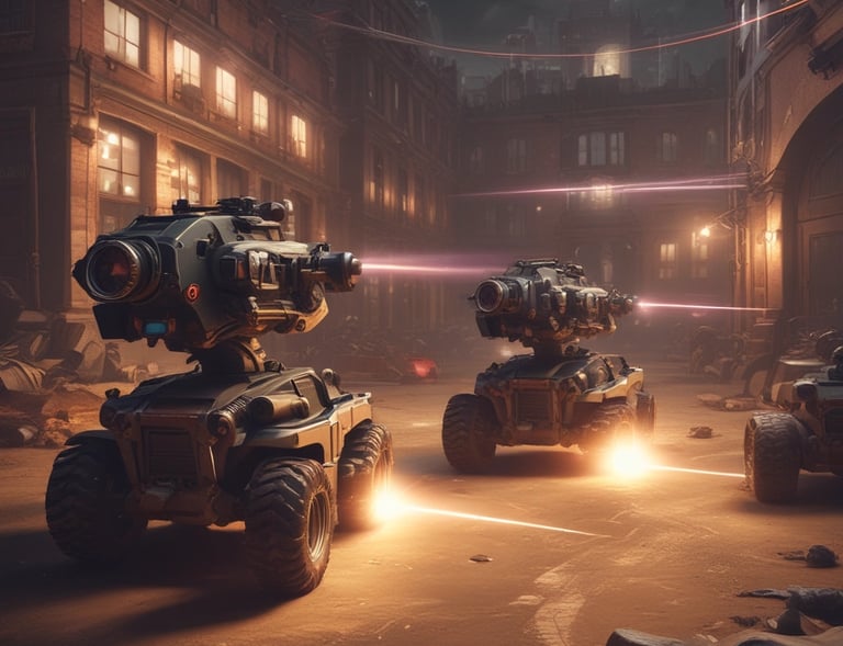 Screenshot of a custom Unreal Tournament Capture the Flag map featuring a futuristic fortress under a stormy sky.