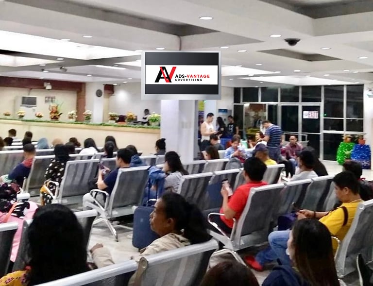 alt="airport advertising in the Philippines"