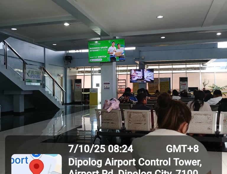 alt="airport advertising in the Philippines"