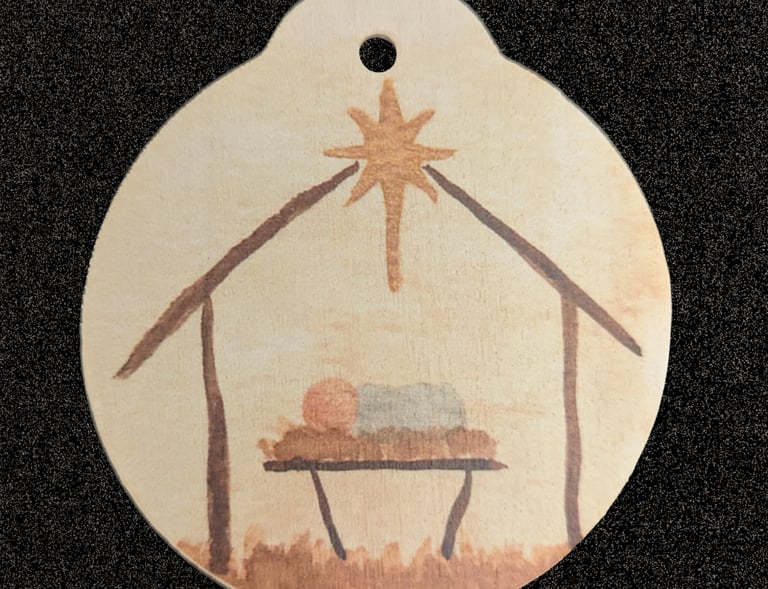 2024 Christmas Ornament shared with audience