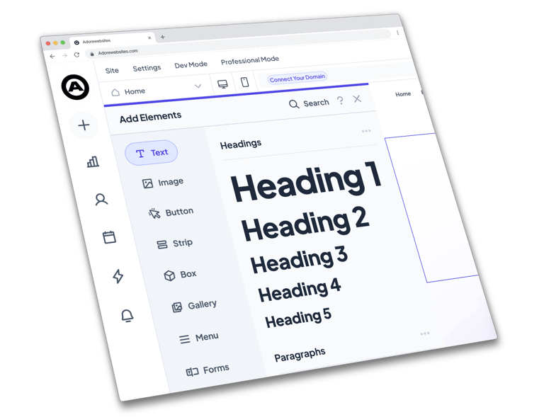 a computer screen showing a webpage of a website page