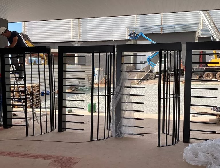 catraca torniquete informatizada