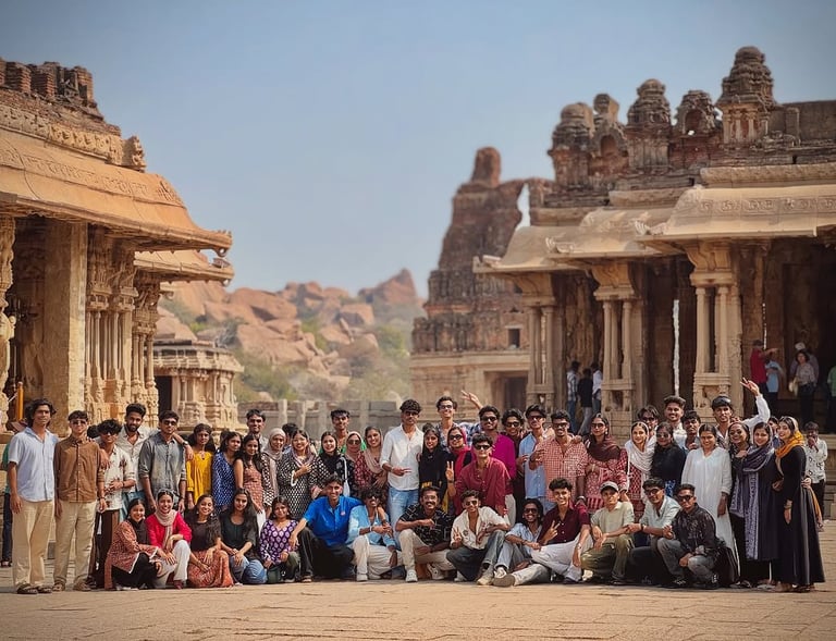College Tour organized by Gleamstern Travels Kerala