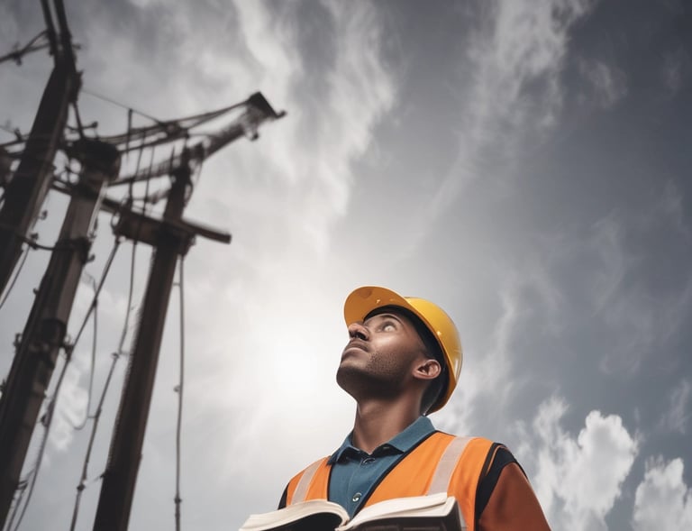 An open notebook with handwritten sermon notes alongside one of Topher's published works.