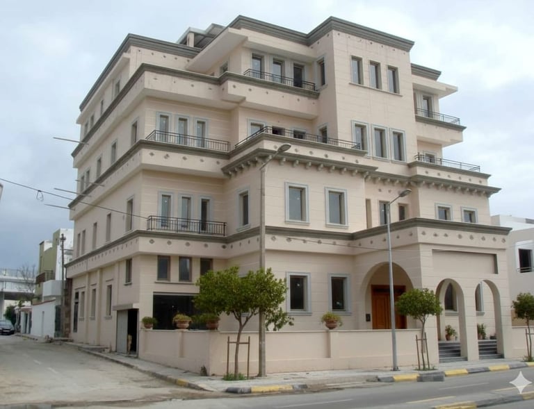 ترميم مبنى ايطالي قديم