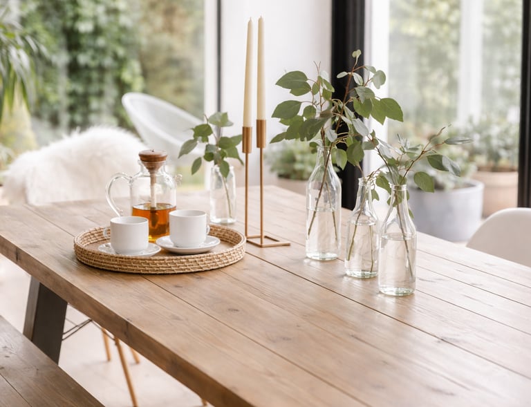 home decor - cozy dining 