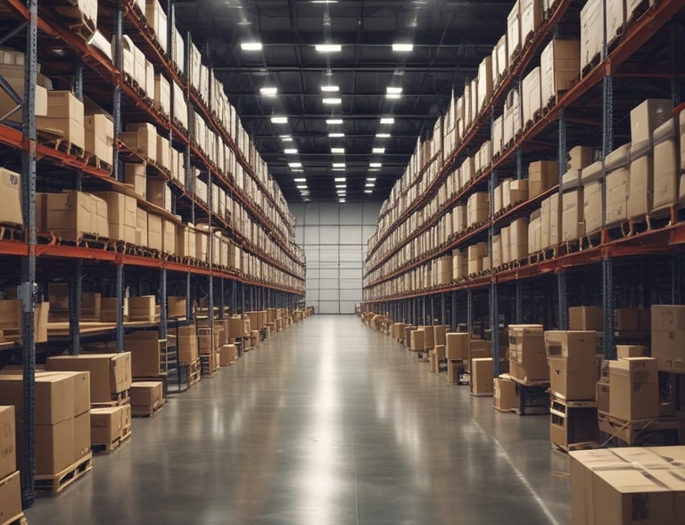 A warm, inviting online shopping scene with happy customers browsing premium products.