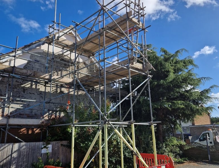 Scaffolding survey, design and installation by R And C Scaffolding Services.