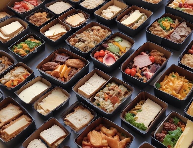 A person wearing a black outfit and a cap operates a camera stabilizer rig in a kitchen setting. The kitchen features white cabinetry, two spherical pendant lights, a marble countertop, and several bar stools. The person appears to be filming or setting up for a shoot.