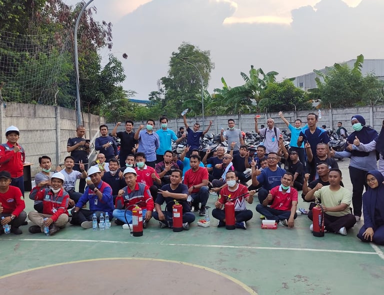 Dokumentasi Setelah Training APAR