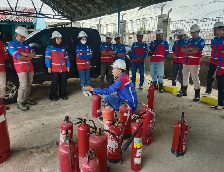 Pelatihan Cara Penggunaan APAR