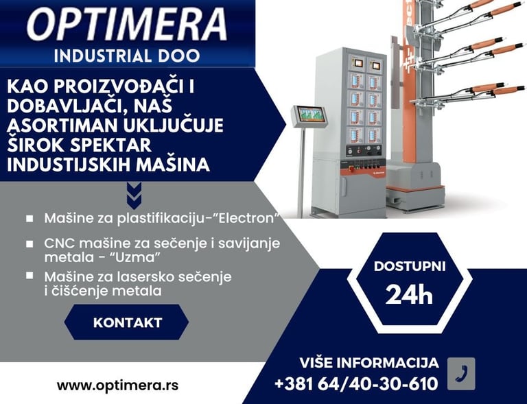 aleksinac optimera masine industrija cnc