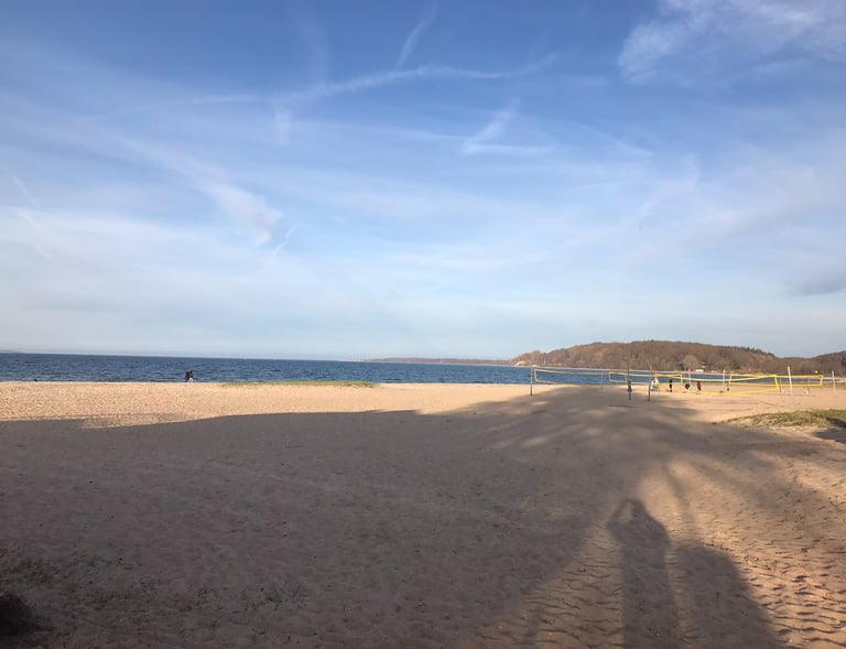 beach by eckernförde