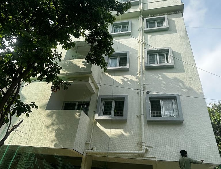 duct area safety nets in sarjapur road