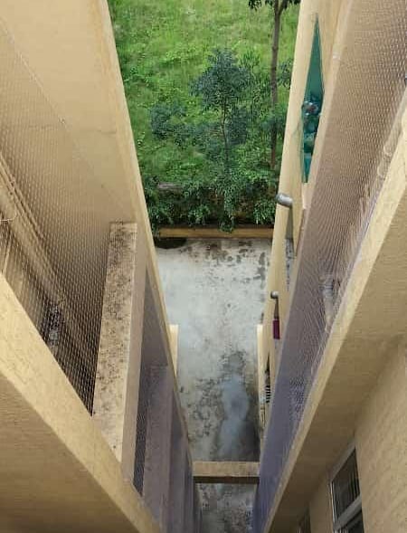 duct area safety nets in sarjapur road