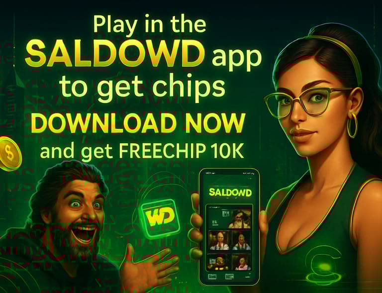 Promosi aplikasi game SALDOWD: Download sekarang dan dapatkan FREECHIP 10K!