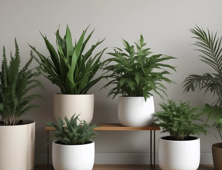 indoor plants in hause
