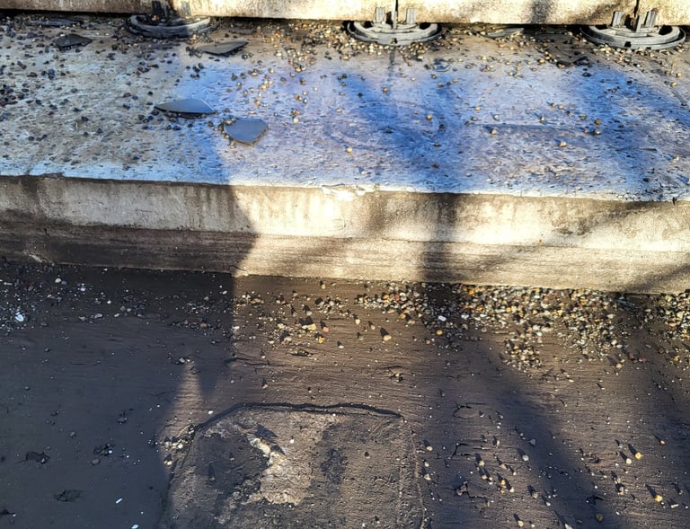 Roof survey leaking terrace balconies inverted roof Dublin 8