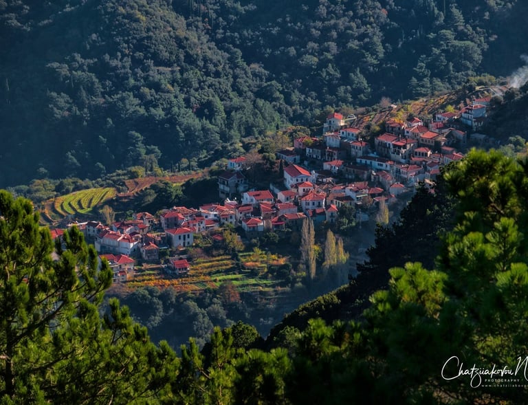 Wandeling naar Manolates Samos