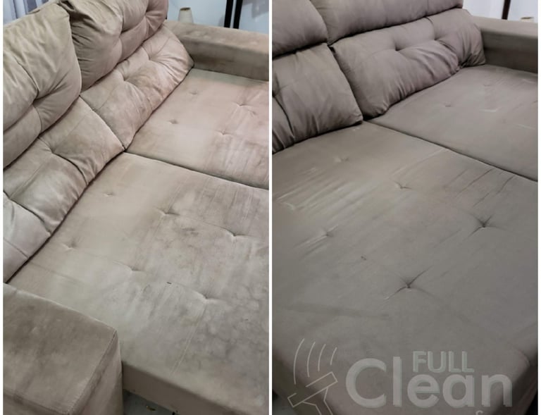 Limpeza e higienizacao de sofa