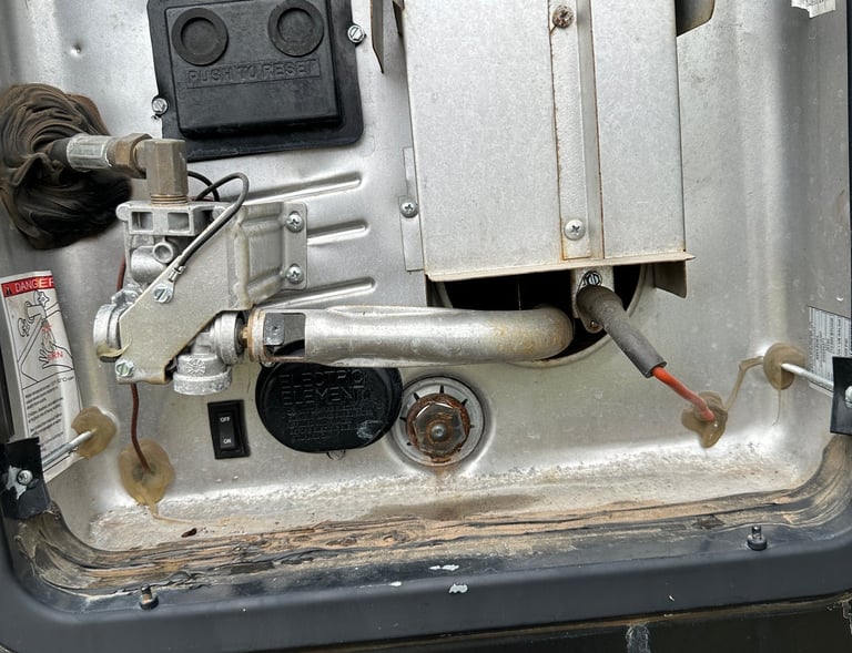 RV water heater