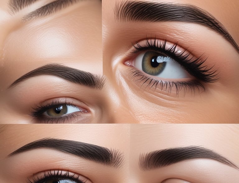 A makeup compact and brush rest on the pages of an open magazine. The magazine features an image of a woman with wavy hair looking back over her shoulder at the camera. Text is visible on the pages, and the overall setting creates a sense of everyday beauty and style.