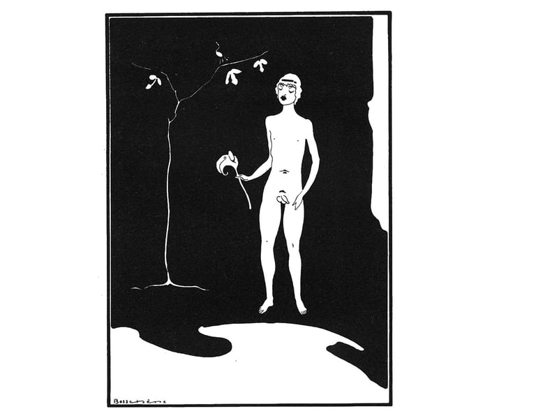 Jean de Bosschere illustrated the 1929 edition of The Golden Ass by Apuleius.