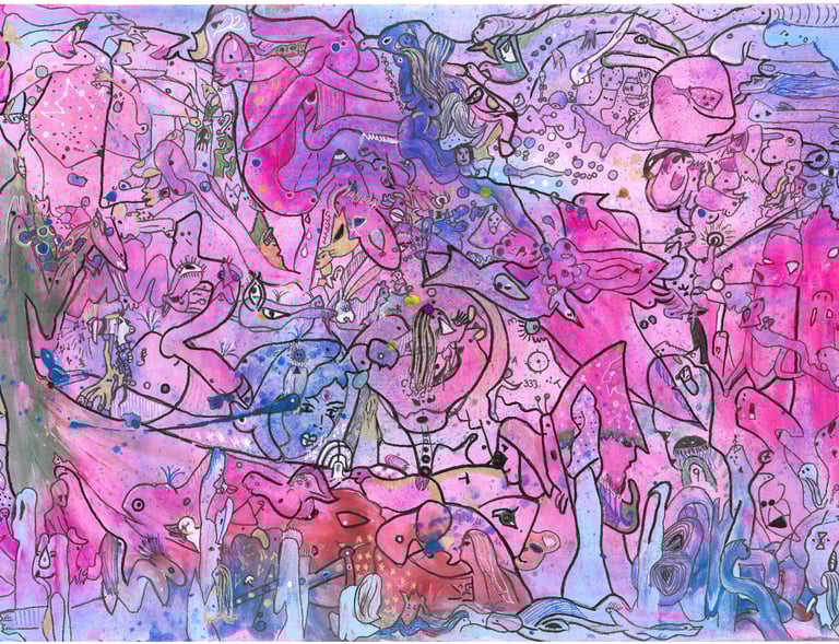 Avatar, Earth Story, Awakening Art, Multidimedional Art, Awakening Art, Trippy Art, Comic Art, NFT