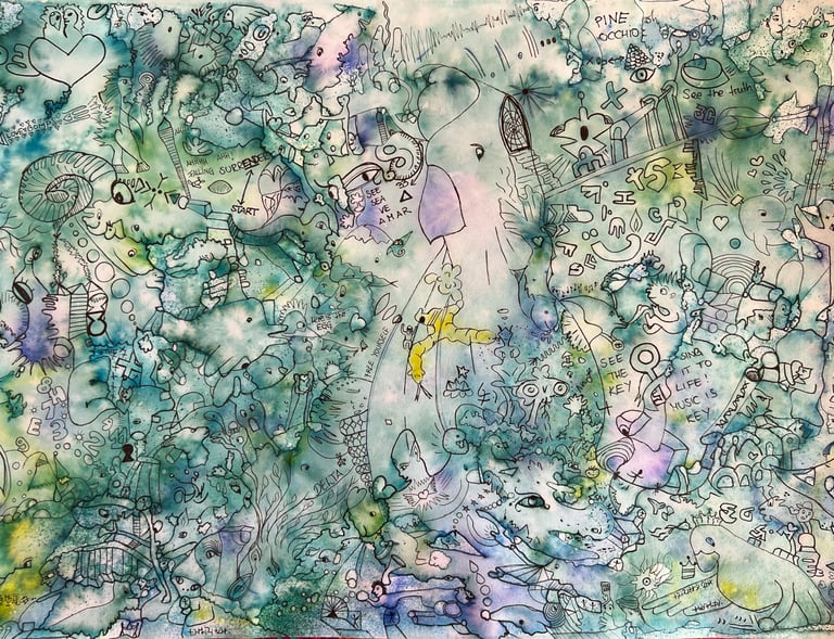 Avatar, Earth Story, Awakening Art, Multidimedional Art, Awakening Art, Trippy Art, Comic Art, NFT