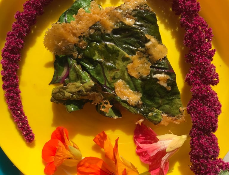 Growing your own food is a great way to eat healthy. Klara loves using plants to create meals