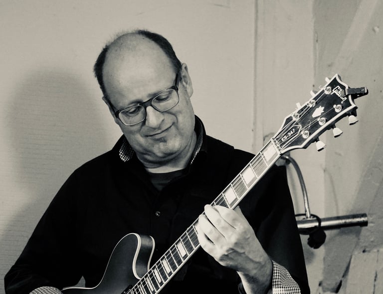 Professioneller Unterricht von professionellem Musiker