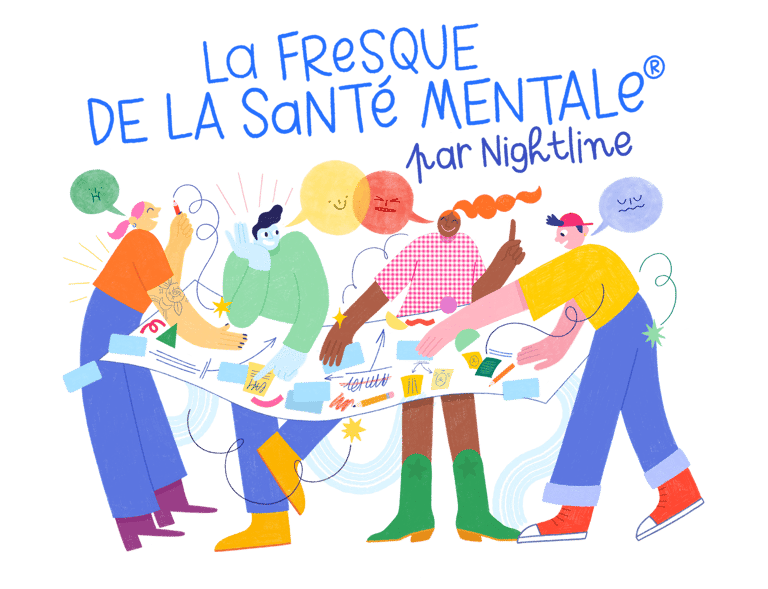 logo de la fresque de la santé mentale